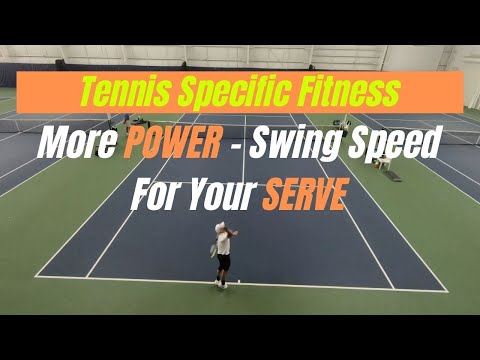 Tennis Fitness.  Your Serve's Power Source Needs This.