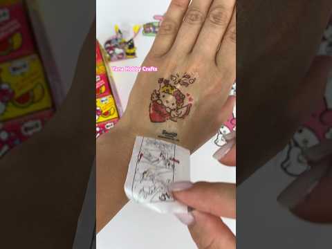 Hello Kitty bubble gum Sanrio unboxing #sanrio #hellokitty #shorts #unboxing #satisfyingvideo