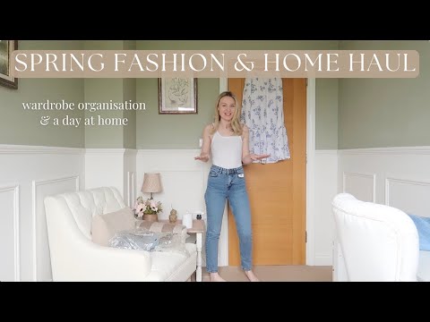 WEEKLY VLOG | fashion haul, home organisation & garden updates