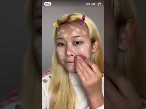 How Real Life Asian Makeup Looks Like? × Transformation Tutorial #tiktok