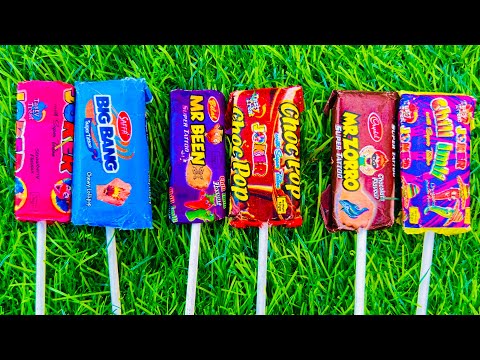 Some popular Candies in the World | New Milk Bottle | mini Cooking | Ice Cream Pop It | Asmr Coca