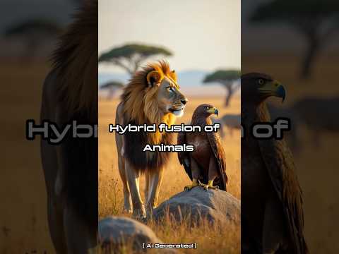 Incredible hybrid fusion of Animals. Mind blowing results. #hybrid #animals #fusion #ai