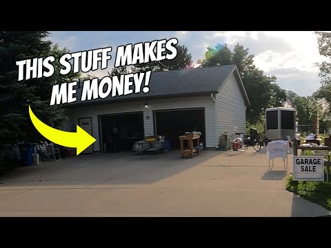 GARAGE SALE Finds I Flip For A PROFIT!