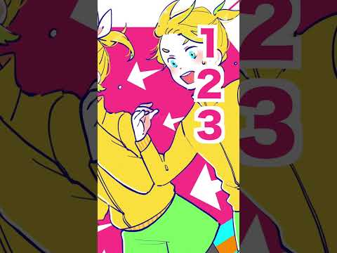 1234！123！(ショートver.) / Naka-Dai feat. 鏡音リン 鏡音レン (Original) #shorts