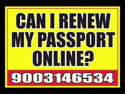 How to renew passport online India 2024 - Passport renewal process online step-by-step in chennai