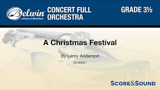 A Christmas Festival, by Leroy Anderson - Score & Sound