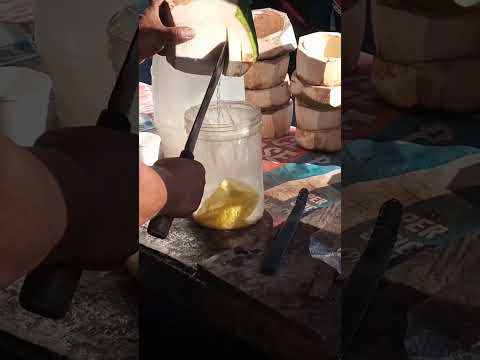 katas ng sariwang buko pH street food #satisfying #bukojuice #streetfood #youtubeshorts #Gatchie Jr