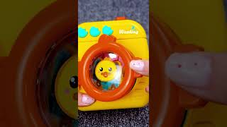 Washing Machine Yellow Duck Laundry Set 💛 Satisfying Unboxing Natina Toys #toysunboxing