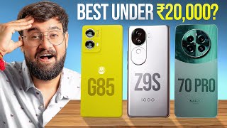 Moto G85 vs iQOO Z9s vs Narzo 70 Pro *Full Comparison* 😱 BIG MISTAKE??