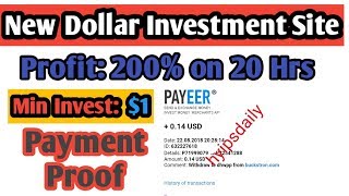 New Dollar Investment Site. 0 Days. MIN Invest: $1. Earn Profit Upto 200% to 350%. Hyipsdaily