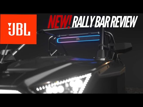 NEW JBL Rally Bar sound bars for UTV, Golf car and Marine.