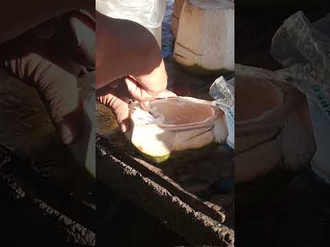 KINAYOD NA BUKO ASMR #shorts #satisfying #streetfood #youtubeshorts #viralshorts #Gatchie Jr