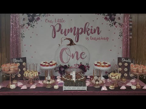 Our Little Pumpkin is Turning One/Birthday Theme