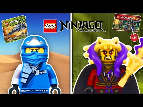 I Built Old Lego Ninjago Sets…