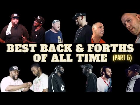 BEST BACK AND FORTH RAP BATTLES OF ALL TIME (PART 5)