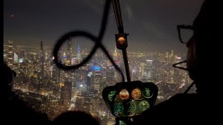 Magical New York City Night Helicopter Tour during Christmastime