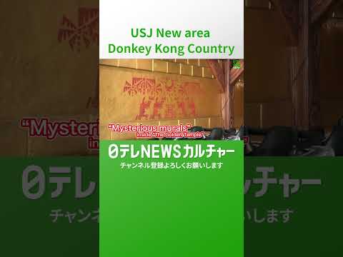 【USJ】Sneak peaks of the attraction of the new area “Donkey Kong Country” unveiled for the first time