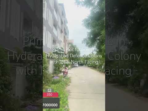 Prime Plot for Sale in Hyderabad Defence Colony with Ideal North Facing