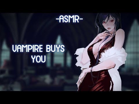 [ASMR] [ROLEPLAY] ♡vampire buys you♡ (binaural/F4A)