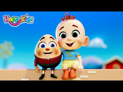 😻 Sing Along with Humpty Dumpty🎶🥚! (Nursery Rhyme for Kids) | @HappyLittleKids-TV