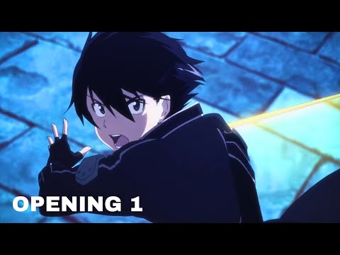 Sword Art Online OPENING 1 - Lisa『Crossing Field』4K 60FPS | Creditless