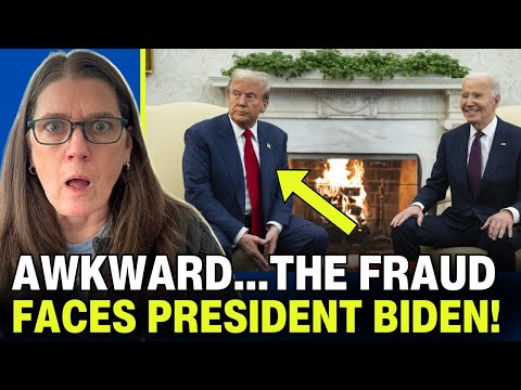 CRINGE: Trump Returns to Face Biden | The Power Transfer He Fought