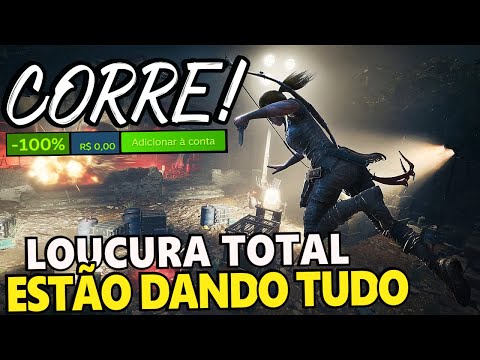 CORRE! MUITOS Jogos para PC de GRAÇA e com ATÉ 92%off!