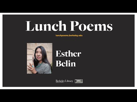 Lunch Poems - Esther Belin