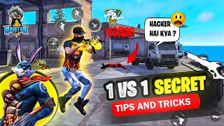 1 VS 1 One Tap Headshot Trick 🤯1 vs 1 Custom Tips and Tricks 🔥 Win Every 1 vs 1 Custom in Free Fire