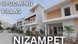 Villas For Sale in Nizampet  ||  Hyderabad  ||  12km From HITEC CITY