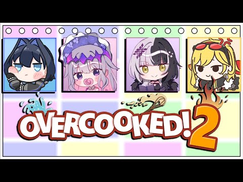 Gordon Ramsey As 4 Arguing Anime Girls【Overcooked 2】