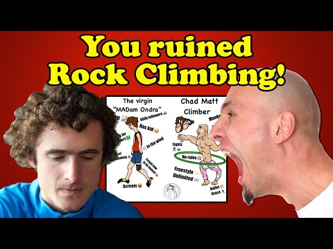 Huge Drama in the Rock Climbing Community