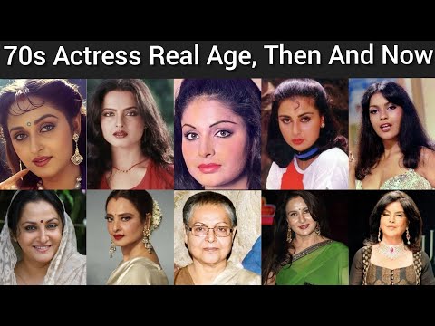 Top 20 Bollywood ActressThen and Now!!Bollywood 70s Actress Shocking Transformation