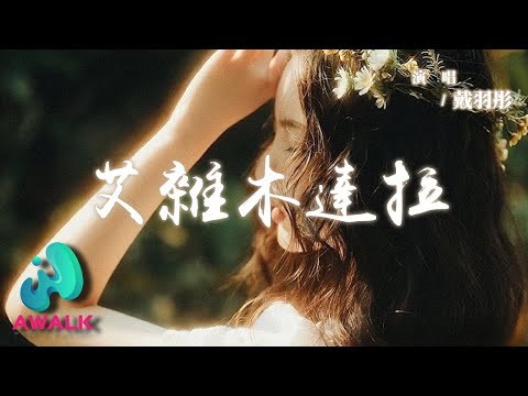 戴羽彤 - 艾雜木達拉『不需要回頭向過去揮手，曾經的傷口讓歲月結成不朽。』【動態歌詞 | Pinyin Lyrics】【AWALK MUSIC】