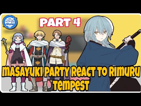 Team Lightspeed/Masayuki party react to rimuru tempest [part 4] |Gacha reaction|