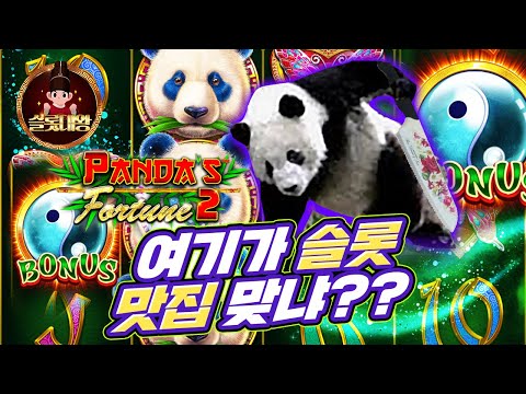 슬롯👨‍🎓슬롯머신👑🐼판다포춘2 3,373배 당첨🔥시청자 제보 잭팟영상💯👑 슬롯대왕 👑 PANDAS FORTUNE 2:판다포춘 2 슬롯대왕