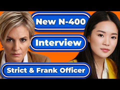 Hard Questions U.S. Citizenship Naturalization Interview 2024 New N-400 USCIS Test | Ciudadania