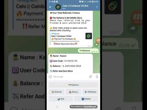 This talegram bot link pin  in th first comment..Free cillo tokern earn.raen unlimited bay refer 🤑🤑