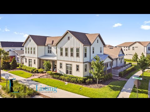 Luxury Lake Nona Townhome | House For Rent in Lake Nona Florida by The Listing Orlando