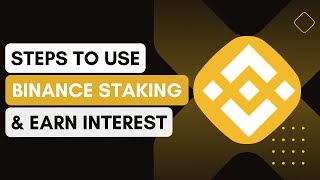 How To Use Binance Staking And Earn Interest !