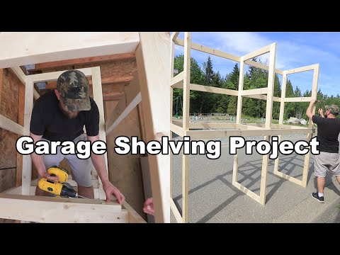 Garage Shelving with Pocket Hole Jig - Will it work?