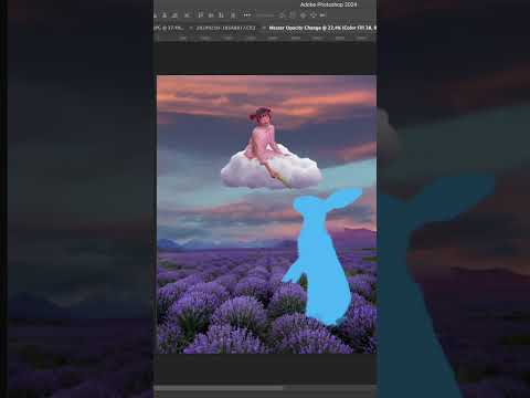 Create Colorful Animals in Photoshop 🌈🦄 #AdobeCreativeCloud #shorts​