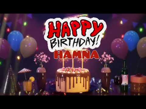 Hamna | Happy birthday to you | Happy birthday song | HBD with Name #foryou #birthdaysong #birthday