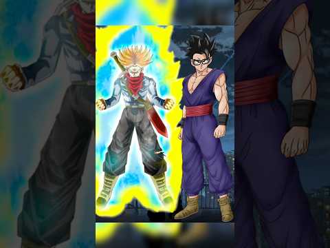 Gohan vs Trunks & Future Trunks Comparison Video #goku #dragonball #gohan #anime