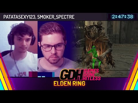 Elden Ring by patatasexy123 and smoker_spectre in 2:47:38 - Games Done Hitless