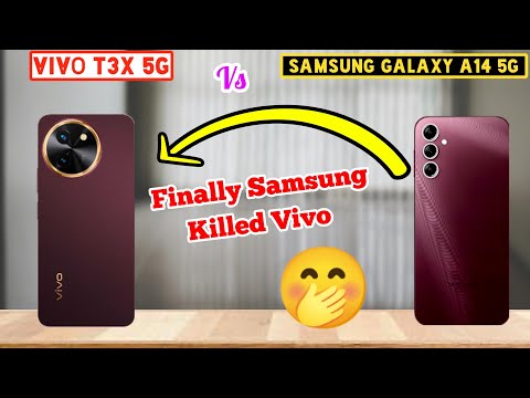 Vivo T3x 5G vs Samsung Galaxy A14 5G Full Comparison in Hindi #vivot3x5gvsgalaxya145g