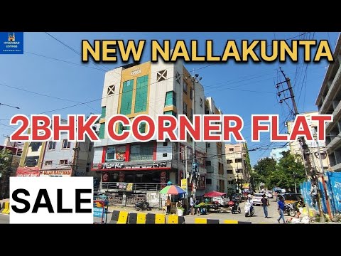 2BHK CORNER FLAT FOR SALE/MAINROAD FACING/NEW NALLAKUNTA AREA/CONTACT-9032314545