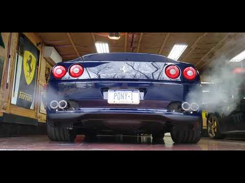 Ferrari 550 Maranello's Exhaust