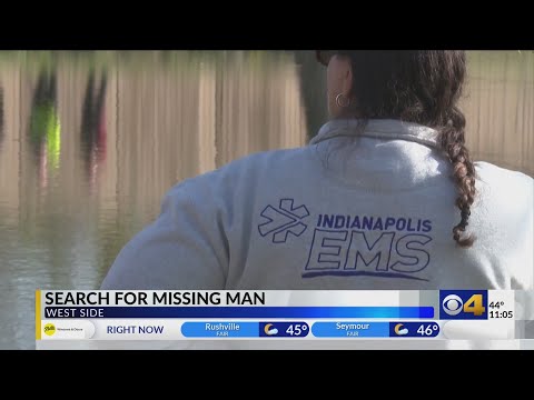 IMPD searching for missing man on west side of Indianapolis; Divers deployed at nearby pond