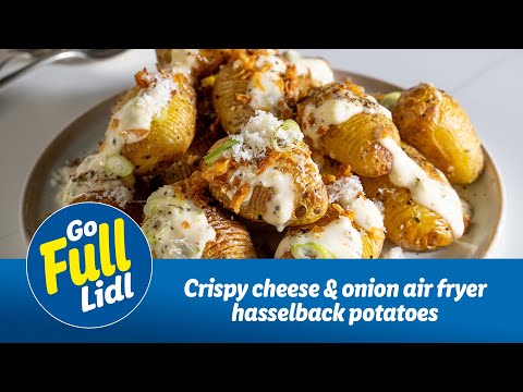 Go Full Lidl: Air Fryer Hasselback Potatoes Recipe